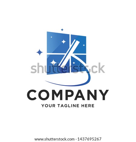 clean windows logo template, vector file eps 10, text and color easy to edit