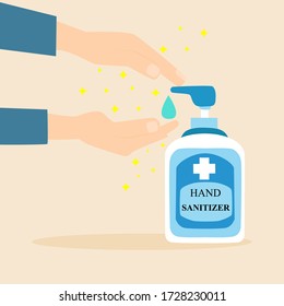 Clean your hands of viruses that will attack your health with a hand sinitizer