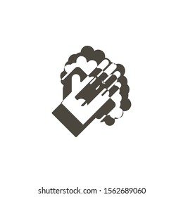 Cleaner, arm, cleaning house icon. Simple element illustration from UI concept.