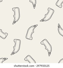 cleaner bottle doodle seamless pattern background