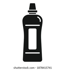 Cleaner bottle icon. Simple illustration of cleaner bottle vector icon for web design isolated on white background