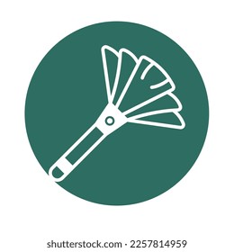 Cleaner broom  Vector Icon which can easily modify or edit

