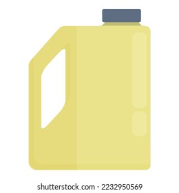 Cleaner canister icon cartoon vector. Clean tool. House floor