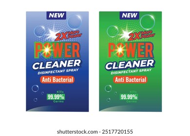 cleaner detergent powder label, cleaning product label, super clean laundry detergent, Laundry detergent product label template. packaging and advertising design