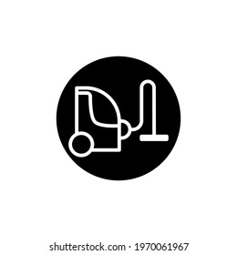 Cleaner, dust, electrical, machine, vacuum icon. simple design editable. Design template vector