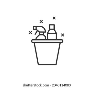 Cleaner icon, Clean icon, Hygiene icon vector