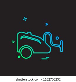 Cleaner icon design vector