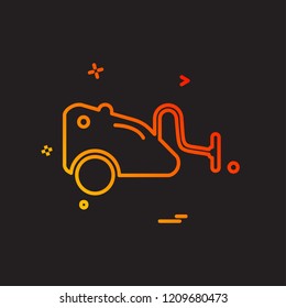 Cleaner icon design vector