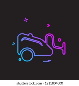 Cleaner icon design vector