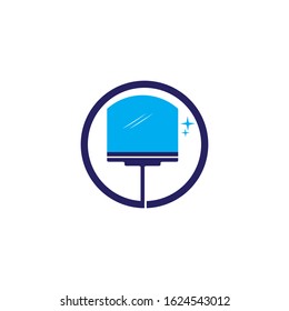 cleaner icon logo vector design