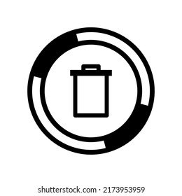 cleaner icon vector illustration logo template for many purpose. Isolated on white background.