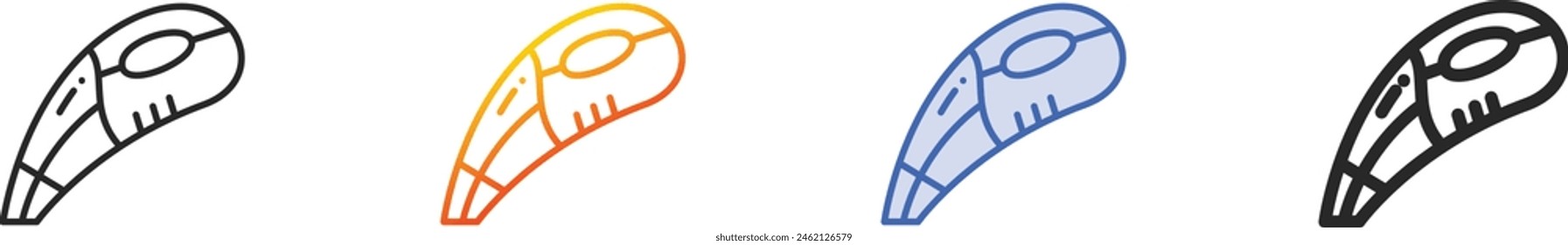 cleaner icon.Thin Linear, Gradient, Blue Stroke and bold Style Design Isolated On White Background
