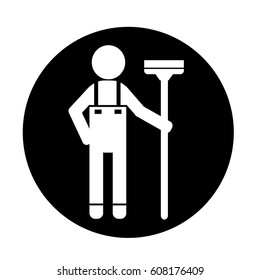 Cleaner Man icon