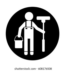 Cleaner Man icon