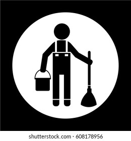 Cleaner Man icon