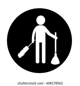 Cleaner Man icon