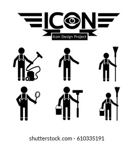 Cleaner Man icon