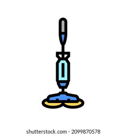 cleaner mop accessory color icon vector. cleaner mop accessory sign. isolated symbol illustration