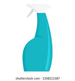 Cleaner spray icon. Flat illustration of cleaner spray vector icon for web design