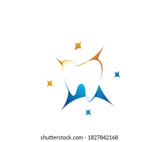 Cleaner Tooth Logo Design Template Stock Vector (Royalty Free ...