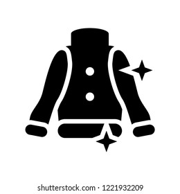 Cleaner Uniform icon. Trendy Cleaner Uniform logo concept on white background from cleaning collection. Suitable for use on web apps, mobile apps and print media.