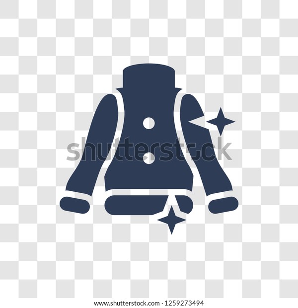 Cleaner Uniform icon.\
Trendy Cleaner Uniform logo concept on transparent background from\
cleaning collection