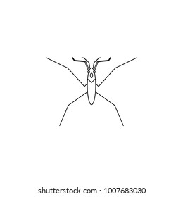CLEANER WATER icon. Insect world elements icon. Premium quality graphic design icon. Simple line icon for websites, web design, mobile app, info graphics on white background