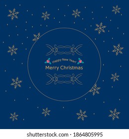 Hintergrund und Weihnachtskarte mit scharfäugigen Augen