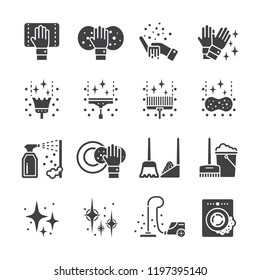 Clean,housework icon set/Flat icon set design ,Out line vector icon set for design.