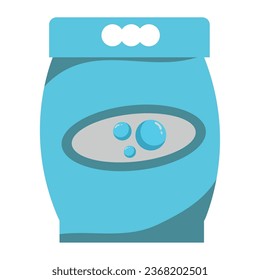 cleanin product bag vector isolated