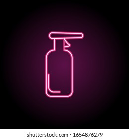 Cleaning agent icon. Simple thin line, outline vector of bathroom icons for ui and ux, website or mobile application