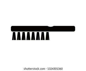 Cleaning brush clip art 