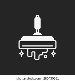 cleaning brush icon