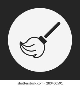 cleaning brush icon