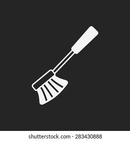 cleaning brush icon