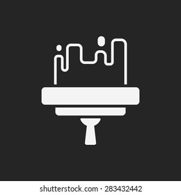 cleaning brush icon