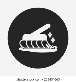 cleaning brush icon