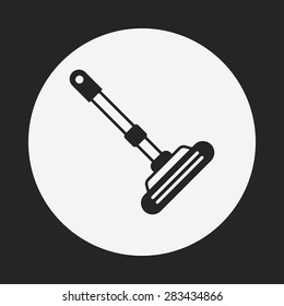 cleaning brush icon