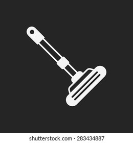 cleaning brush icon