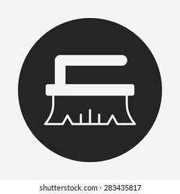 cleaning brush icon
