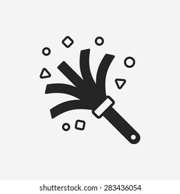 cleaning brush icon