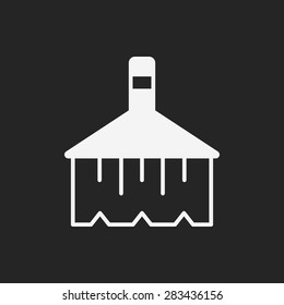 cleaning brush icon
