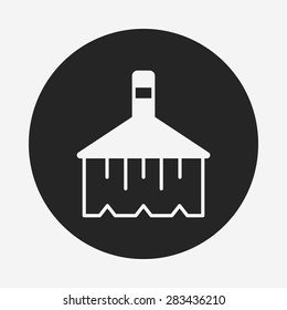 cleaning brush icon