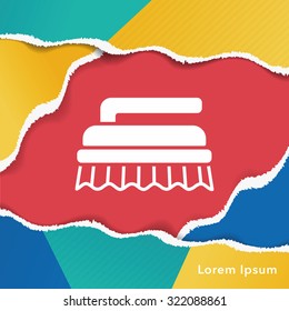 cleaning brush icon