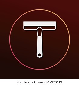 cleaning brush icon