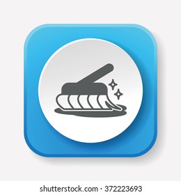 cleaning brush icon