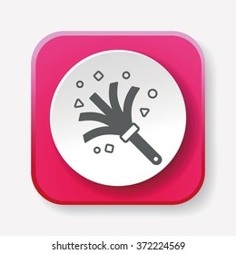 cleaning brush icon
