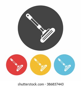 cleaning brush icon