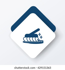cleaning brush icon