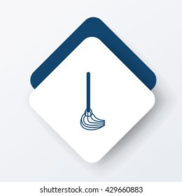 cleaning brush icon